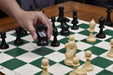Knight detail on the Player Series plastic chess pieces