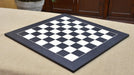 Hermann Ohme Minimalist chess set, 45cm board, ebonised and boxwood, hand carved in India