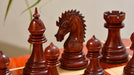 Ferocious Elite Series chess set, bud rosewood and boxwood, hand carved in India