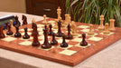Imperial Collector Sinquefield Cup 2014 chess set, bud rosewood and boxwood, hand carved in India