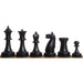 Ebonised boxwood dark army from the American reproduction pattern