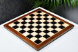 Sheesham border chess board, close detail of the frame