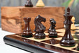 Full 34 piece Fierce Knight Staunton chess set in rosewood and boxwood, Sterling Chess Australia