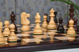 French Lardy tournament chess pieces with two spare queens