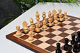 Full German Knight chess set with its 37cm sheesham and boxwood board, Sterling Chess Australia