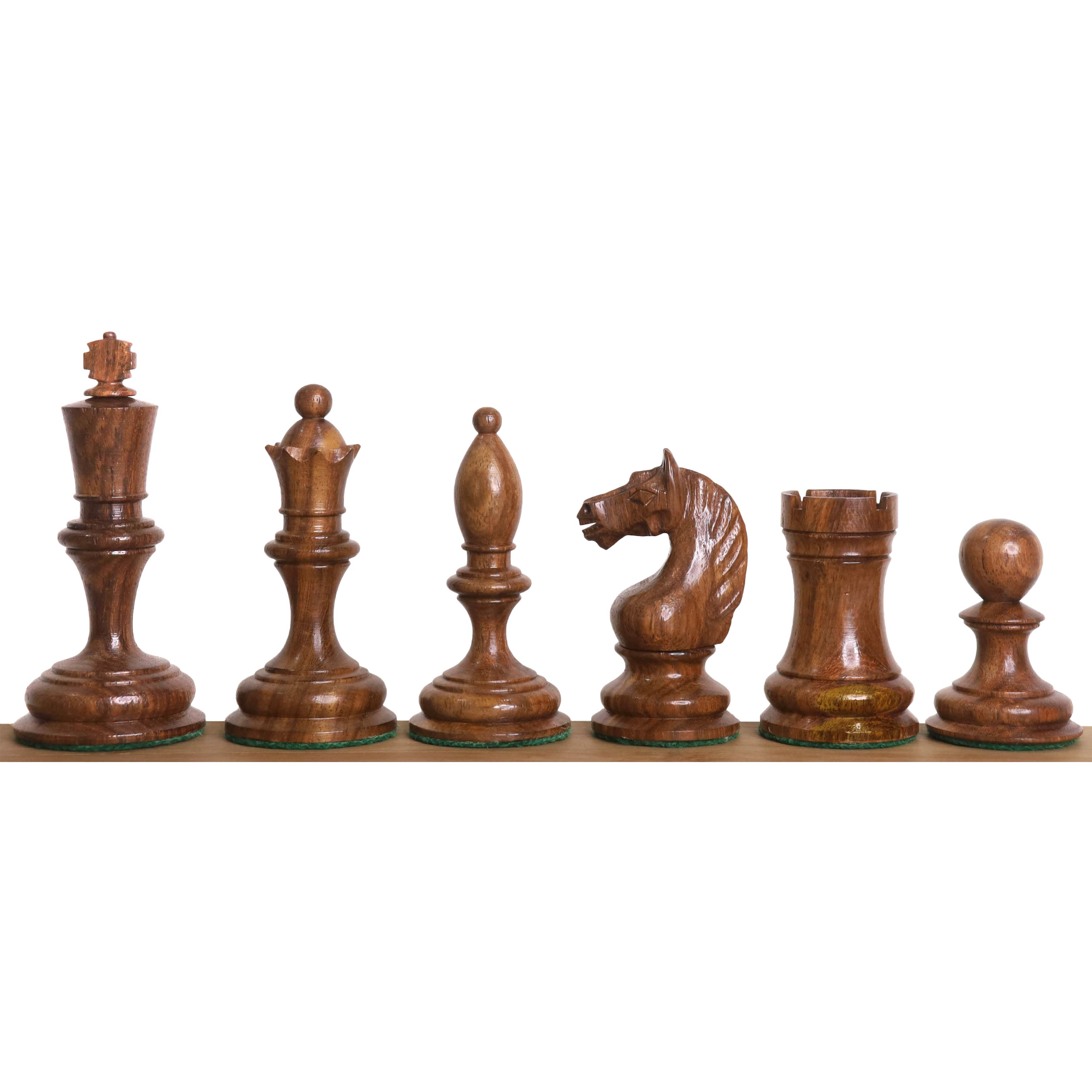 1933 Botvinnik Flohr-I Soviet 91mm Chess Pieces
