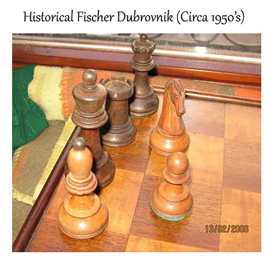 Historical reference image of the original 1950s Dubrovnik pattern