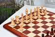 Full 34 piece Honour of Staunton chess set in bud rosewood and boxwood, Sterling Chess Australia