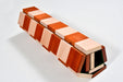 Bud rosewood and maple folding chess board, close detail of the grain