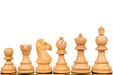Rosewood chess pieces with a 88mm king and weighted felted bases
