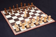 Sterling Chess Tournament German Knight chess set in sheesham and boxwood, 96mm king
