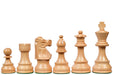 French Lardy reproduction chess pieces in Indian rosewood, weighted