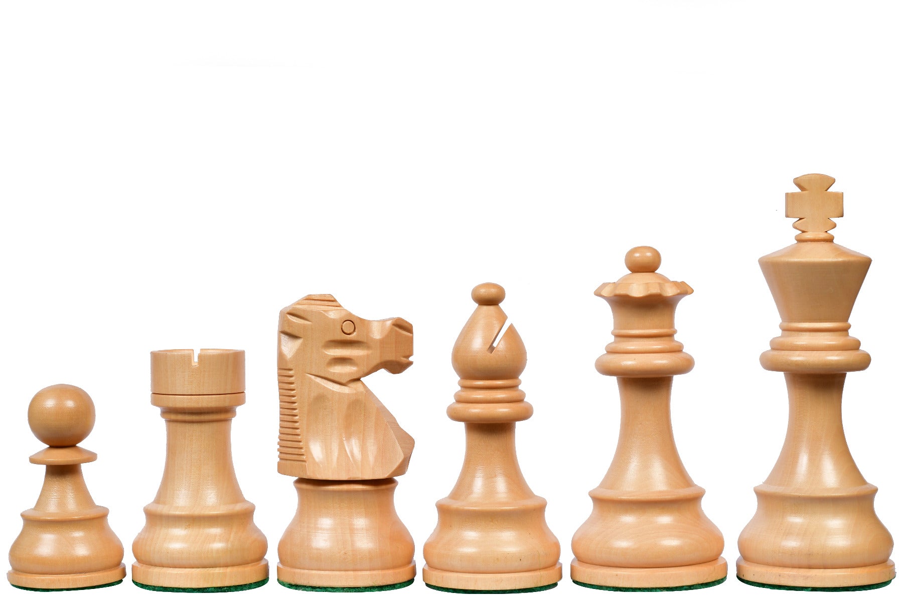 French Lardy reproduction chess pieces in Indian rosewood, weighted