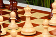 Full 34 piece 1972 Fischer Spassky chess set in bud rosewood and boxwood, Sterling Chess Australia