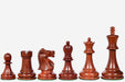 1972 Fischer Spassky chess pieces, bud rosewood and boxwood, hand carved in India
