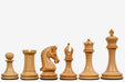 Ebony Staunton chess pieces with a 96mm king, hand carved in India