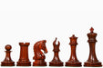 Reproduction Imperial Collector Sinquefield Cup 2014 chess pieces in bud rosewood, 96mm king