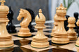 Indian Chetak II Staunton chess pieces with two spare queens