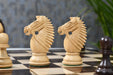 Bridle Knight Series wooden chess pieces, 103mm king, Rosewood finish