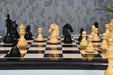 New Colombian Staunton ebony pieces with two spare queens