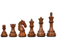 New Colombian Staunton chess pieces, sheesham and boxwood, hand carved in India