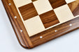 Player's Choice notation chess board, close detail of the printed coordinates