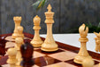 Full 34 piece Pegasus Series Artisan Staunton chess pieces in bud rosewood and boxwood, Sterling Chess Australia