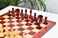 Pegasus Series Artisan Staunton chess pieces, bud rosewood and boxwood, hand carved in India
