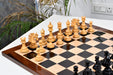 Full 34 piece Arabian Knight Artisan Staunton chess pieces in genuine ebony and boxwood, Sterling Chess Australia