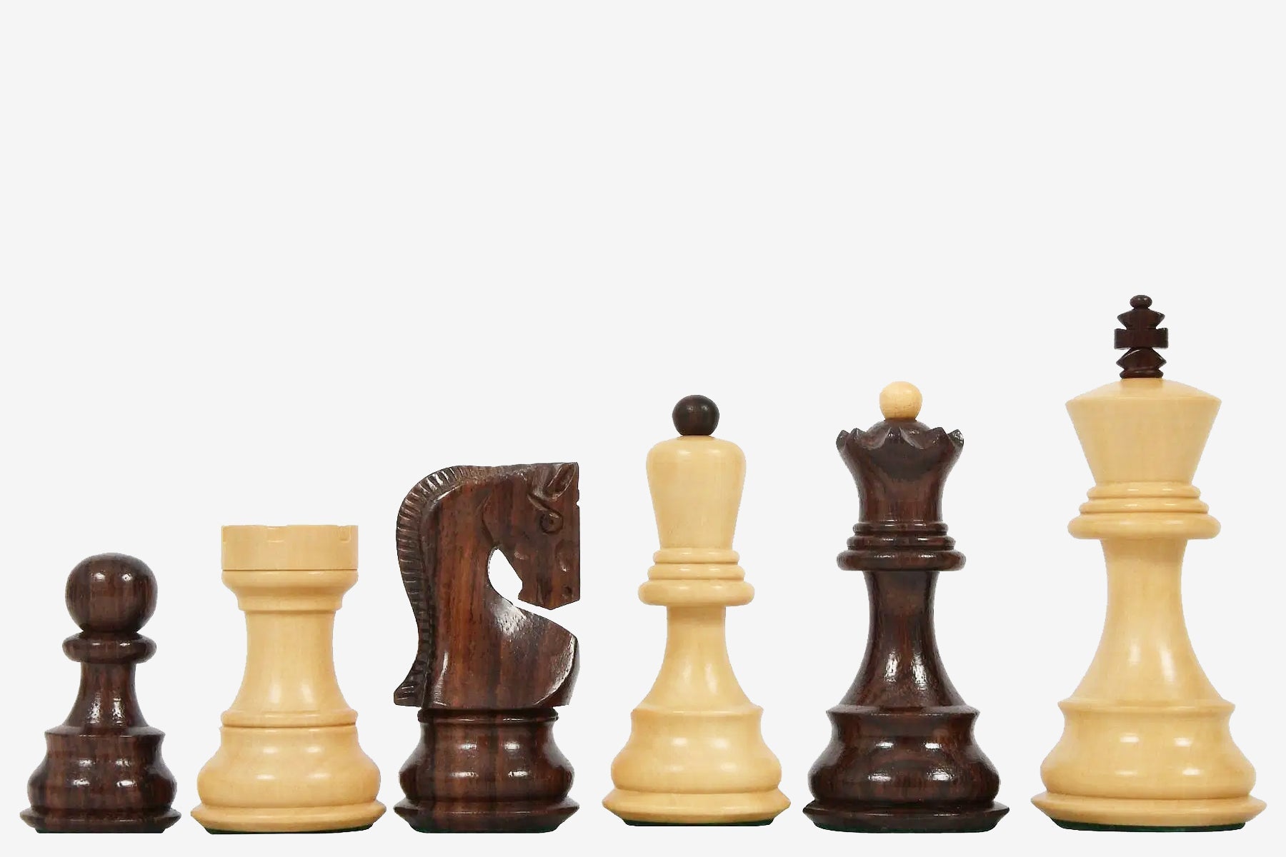 Sterling Chess reproduction 1959 Russian Zagreb Staunton rosewood 99mm chess pieces