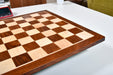 Indian sheesham and maple 14.5 inch chess board