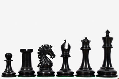 Sinquefield Cup 2017 chess pieces, genuine ebony and boxwood, hand carved in India