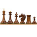 1950s' Soviet Latvian Reproduced 102mm Chess Pieces