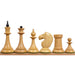 1950s' Soviet Latvian Reproduced 102mm Chess Pieces