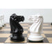 1940s' Soviet Reproduced Lacquered Boxwood 102mm Chess Pieces