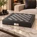 Dal Rossi carbon fibre 50cm chess box on a white marble table in a living room