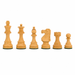 Dal Rossi boxwood Staunton chess pieces with an 85mm king
