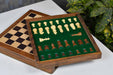 12 Inch Magnetic Travel chess set in rosewood and boxwood, made in India