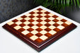 Luxury bud rosewood and maple chess board, 53cm with 55mm squares