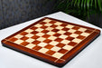 Rounded edge Indian bud rosewood and maple chess board, Australia