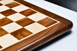 Player's Choice Indian sheesham and maple 21 inch chess board, Australia