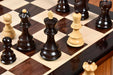 Indian rosewood and boxwood 1959 Zagreb reproduction chess pieces in Australia
